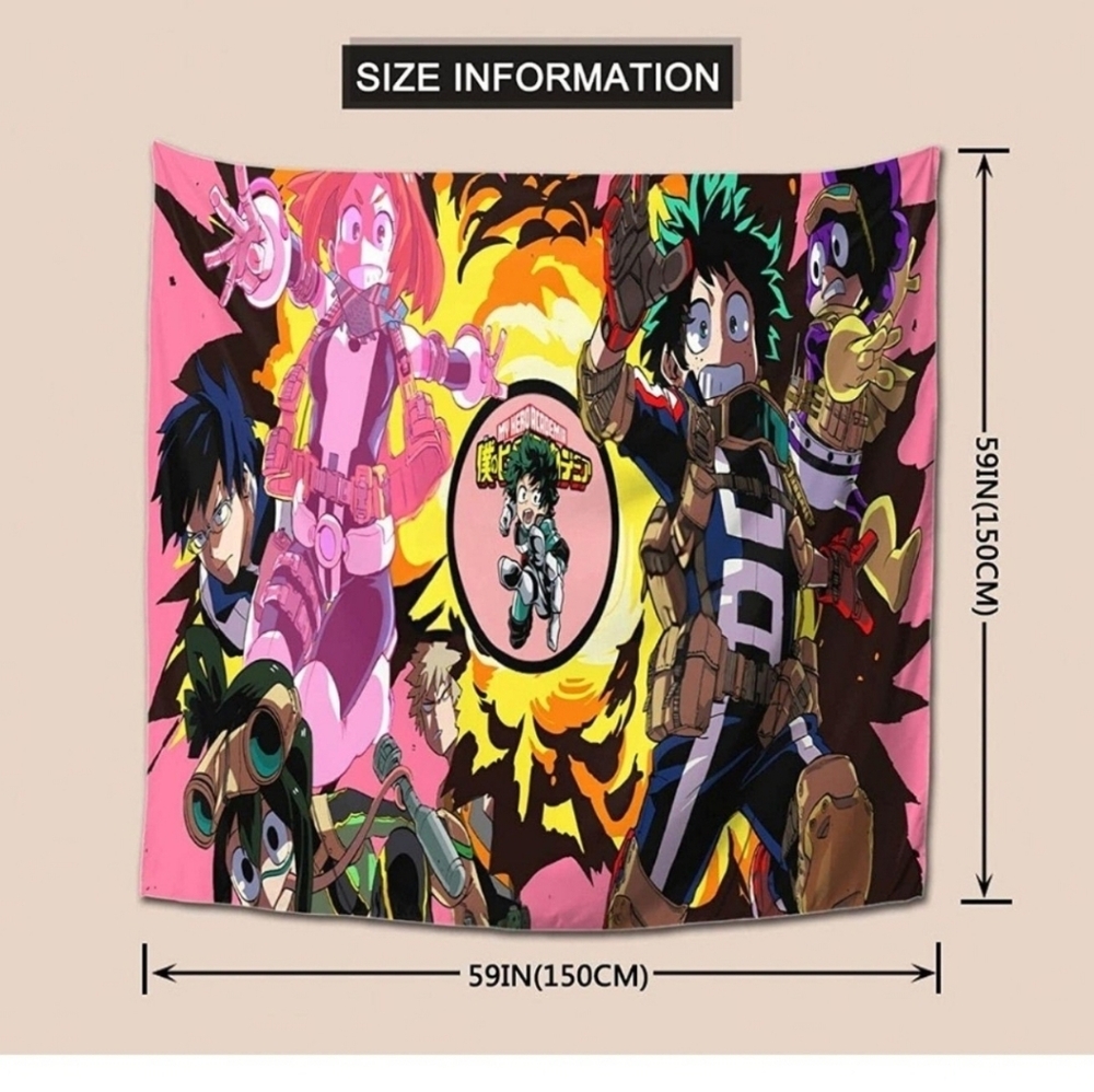 Anime2 tapestry My hero academia - Picture 3 of 3